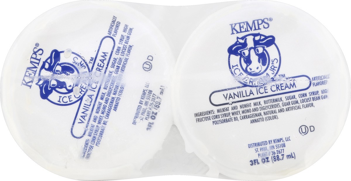 slide 2 of 5, Kemps Vanilla Ice Cream Cup 12Ct, 12 ct