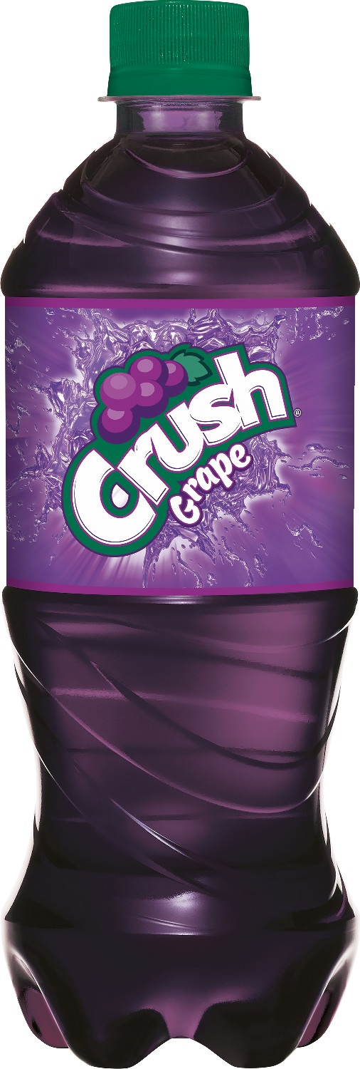 slide 1 of 2, Crush Grape Soda Bottle, 20 fl oz