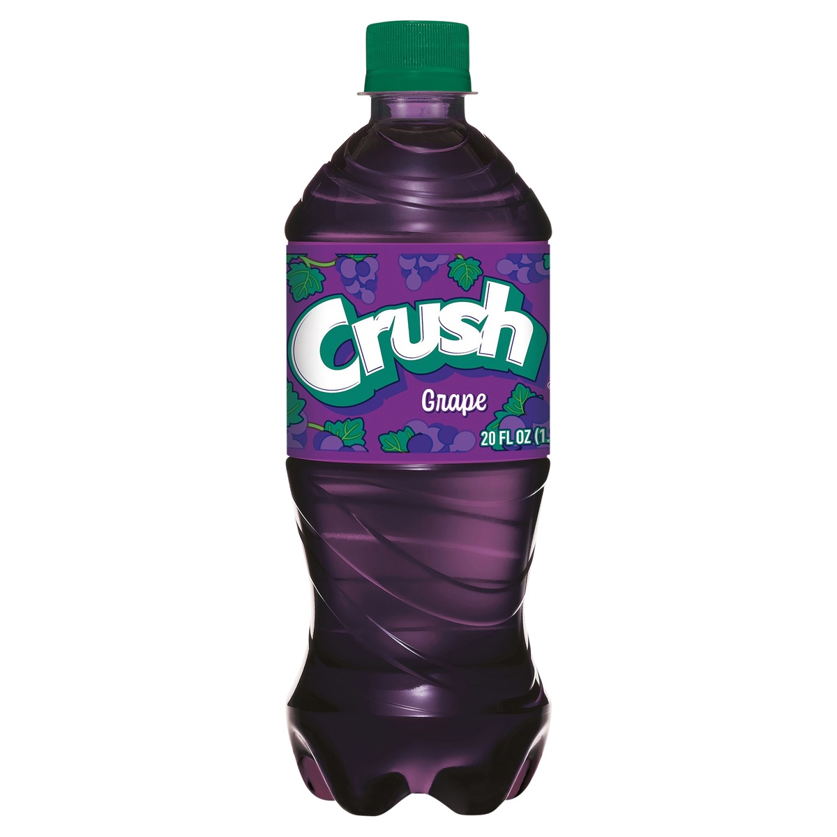 slide 1 of 1, Crush Grape Soda Bottle, 20 fl oz