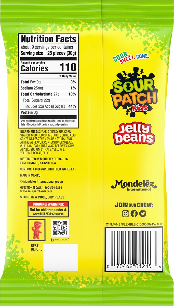 slide 11 of 14, SOUR PATCH KIDS Jelly Beans, Easter Candy, 10 oz, 10 oz
