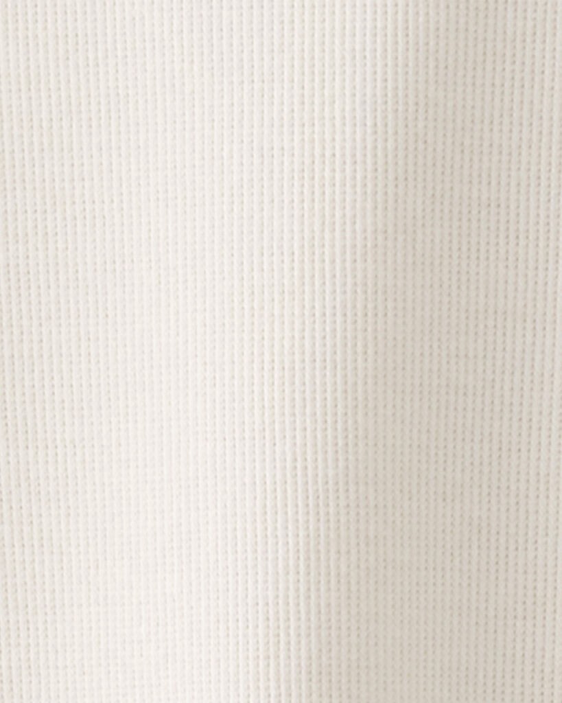 slide 3 of 4, Littleplanet Toddler 2-Pack Organic Cotton Rib Mock Neck Tops Sweet Cream, Heather Grey 4T, 1 ct