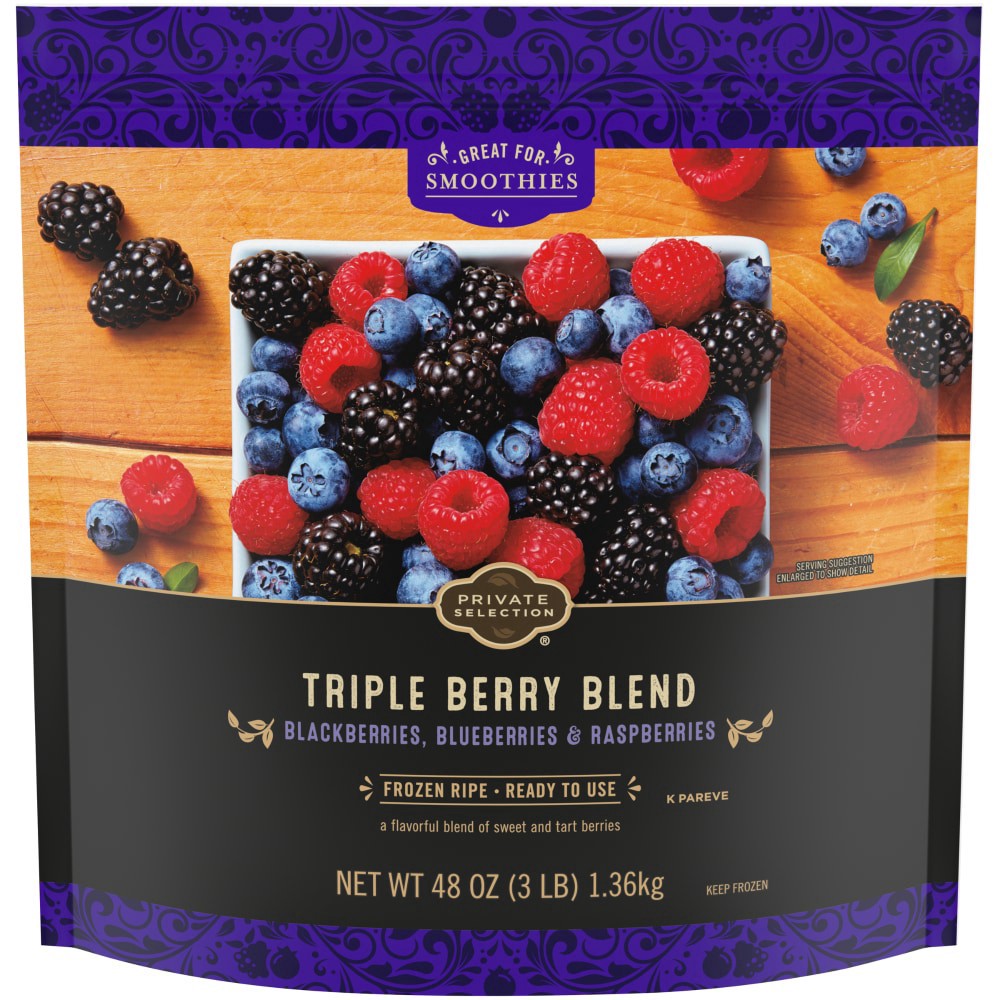 slide 3 of 3, Private Selection Berry Medley, 48 oz