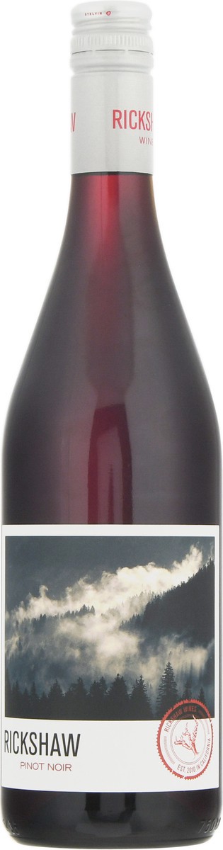 slide 1 of 9, Rickshaw Pinot Noir 750 ml, 750 ml