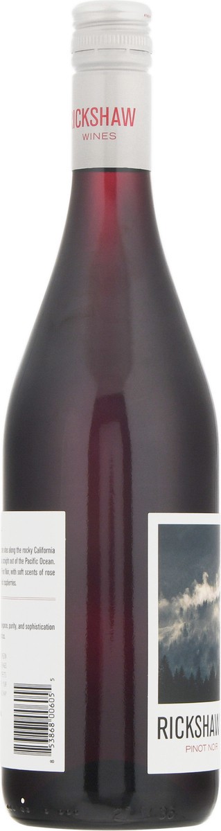 slide 5 of 9, Rickshaw Pinot Noir 750 ml, 750 ml