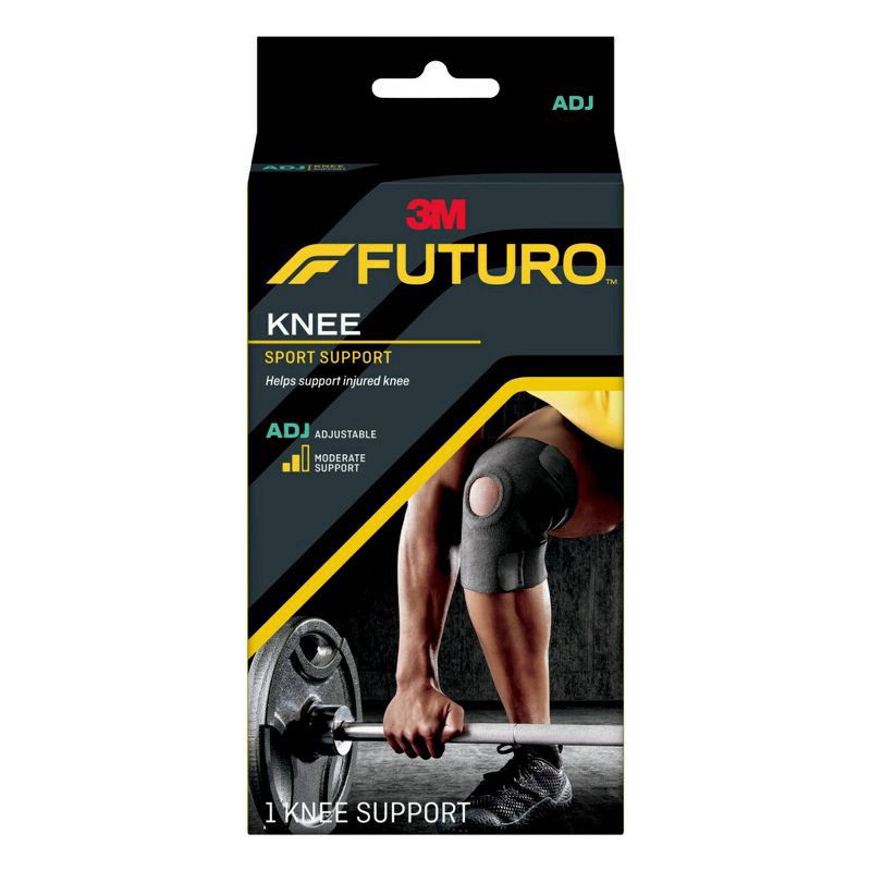 slide 1 of 5, Futuro Sport Knee Support Adjustable size - 1ct, 1 ct