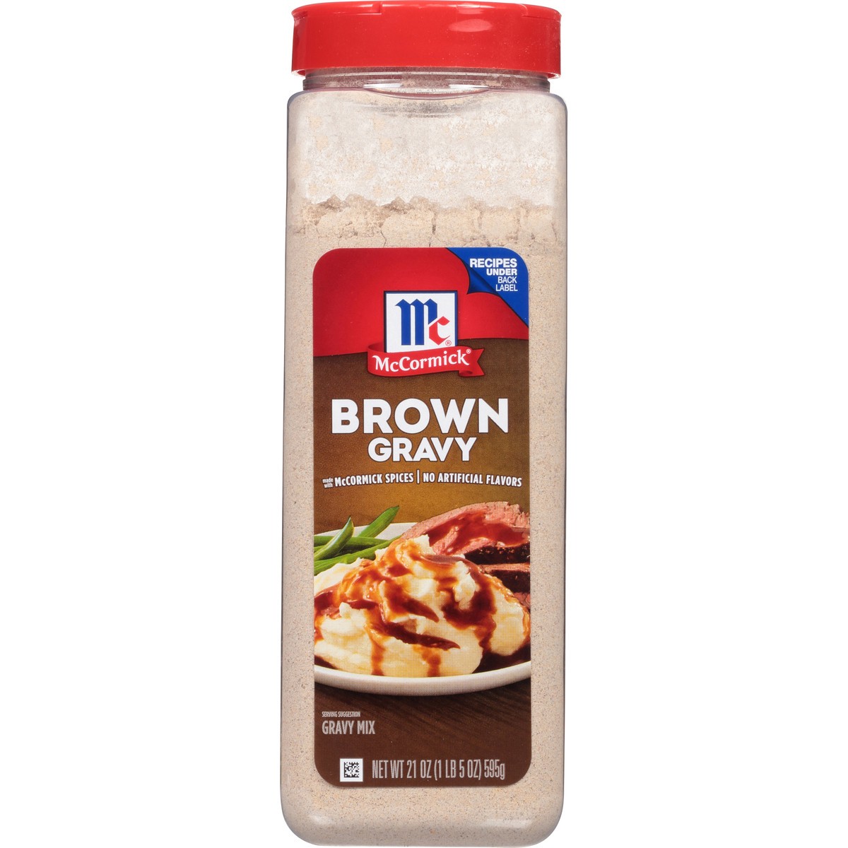 slide 13 of 13, McCormick Brown Gravy Seasoning Mix, 21 oz