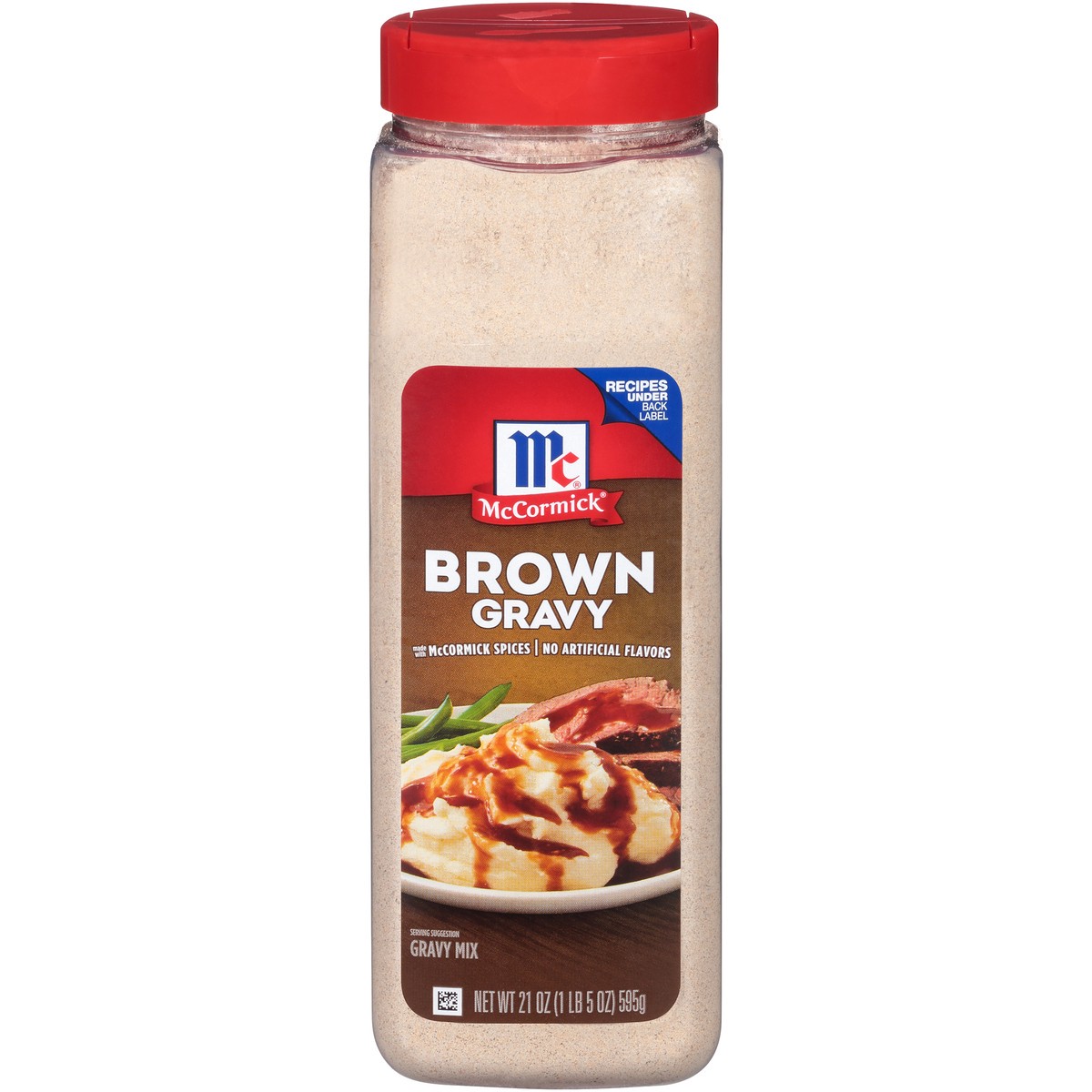 slide 10 of 13, McCormick Brown Gravy Seasoning Mix, 21 oz