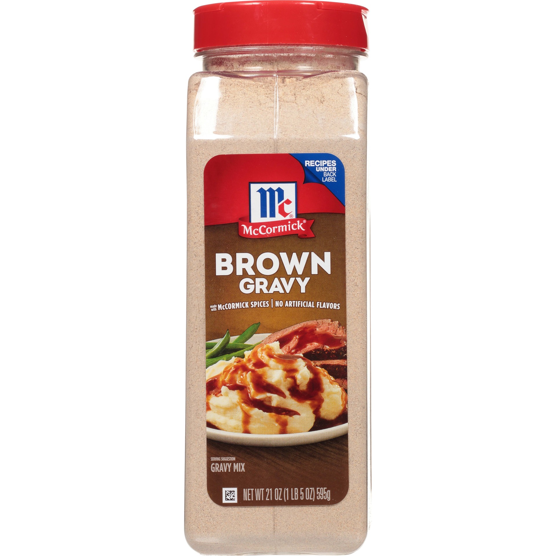 slide 1 of 13, McCormick Brown Gravy Seasoning Mix, 21 oz