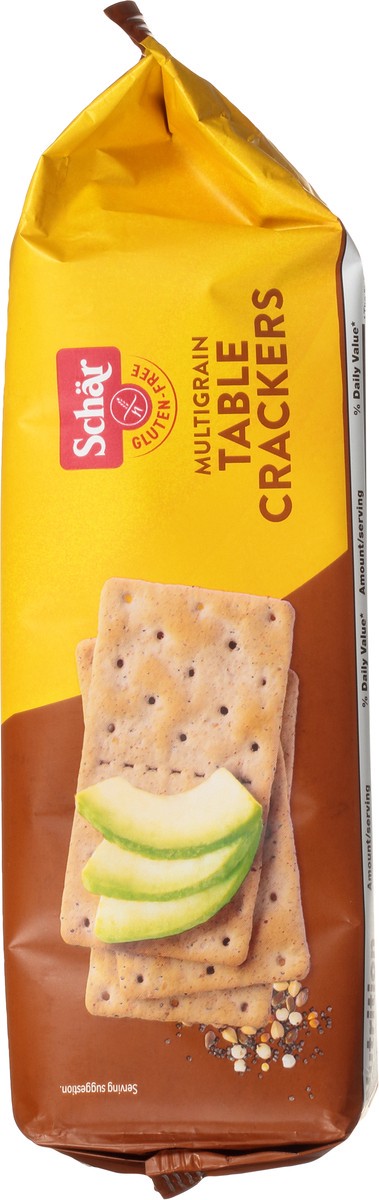 slide 3 of 9, Schär Gluten-Free Multigrain Table Crackers 6 - 1.2 oz Packages, 7.4 oz