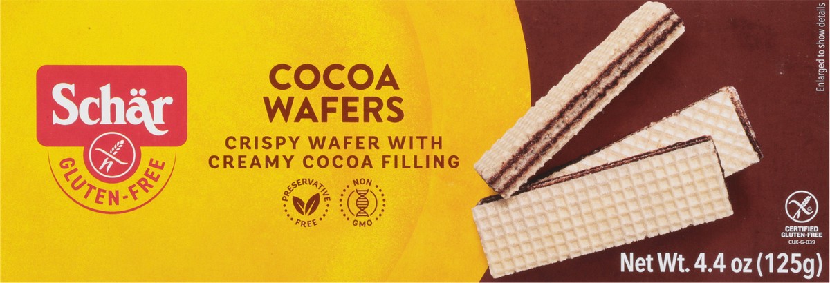 slide 2 of 9, Schär Schar Gluten Free Cocoa Wafers, 4.4 oz