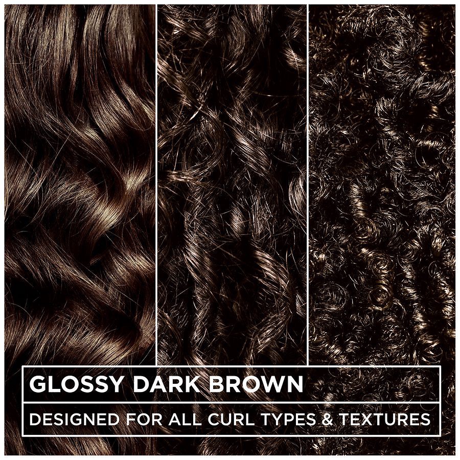 slide 3 of 5, Garnier Nutrisse 0% Ammonia Nourishing Hair Color For Curls With 100% Gray Coverage, 1 ct