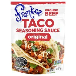 Frontera Original Ground Beef Seasoning Taco Sauce, 8 oz.