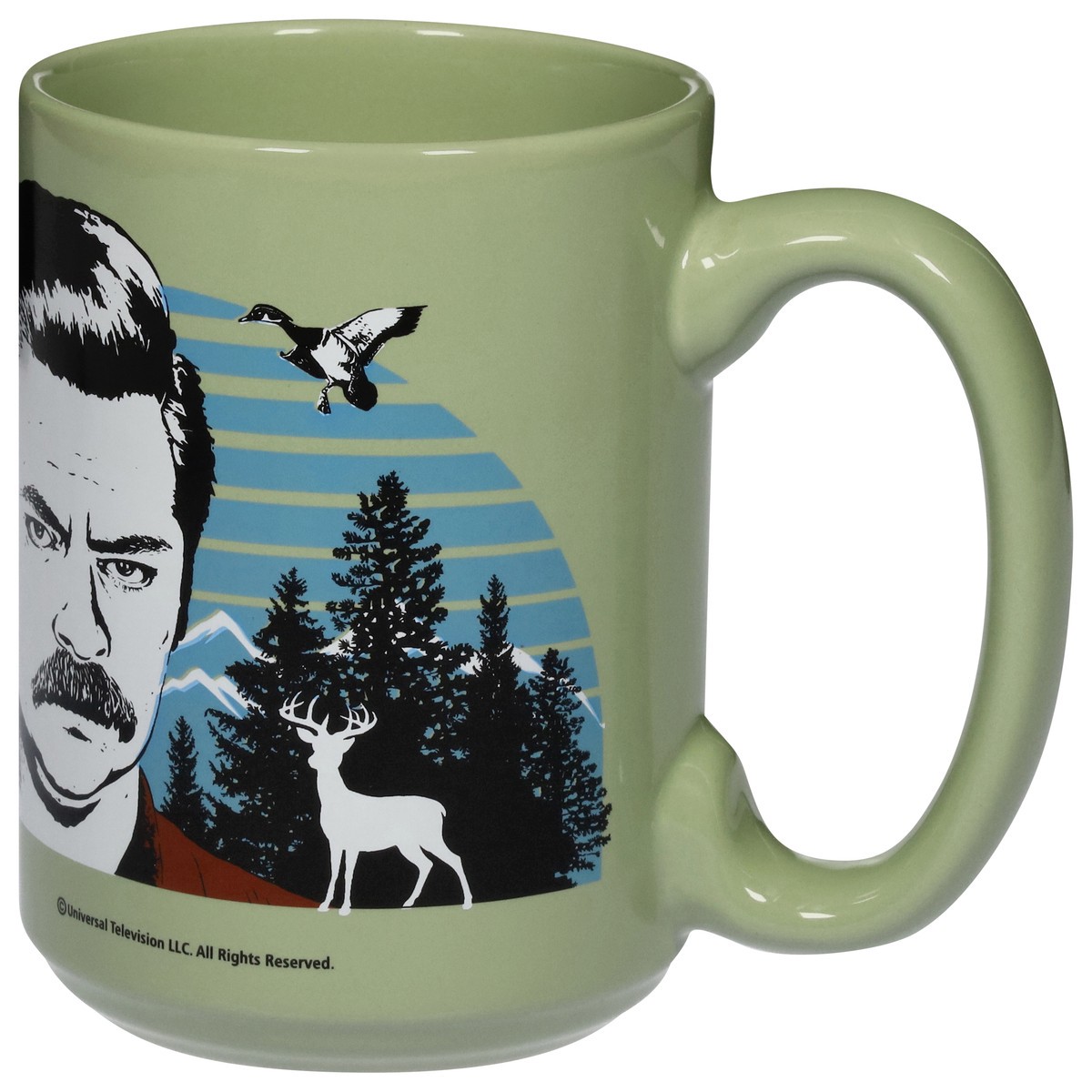 slide 2 of 11, Zak! Designs 15 Ounce Parks and Recreation Ceramic Mug 1 ea, 1 ct