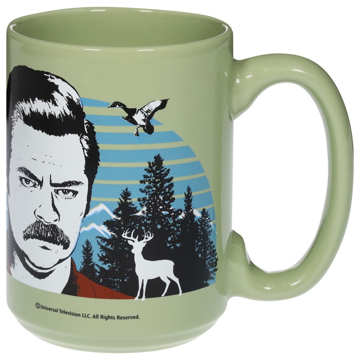 slide 8 of 11, Zak! Designs 15 Ounce Parks and Recreation Ceramic Mug 1 ea, 1 ct