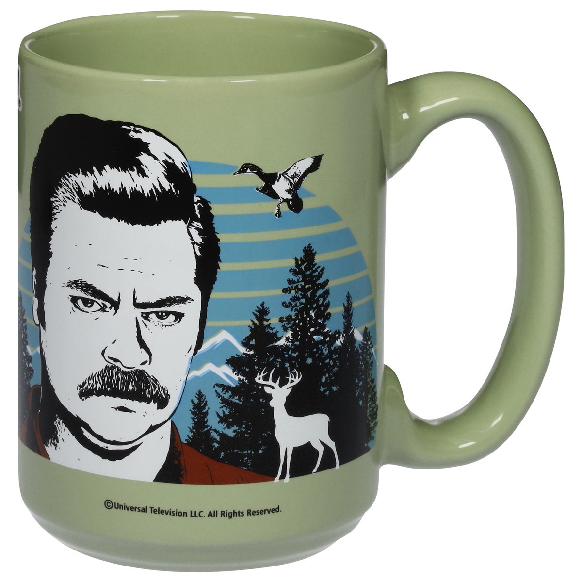 slide 5 of 11, Zak! Designs 15 Ounce Parks and Recreation Ceramic Mug 1 ea, 1 ct