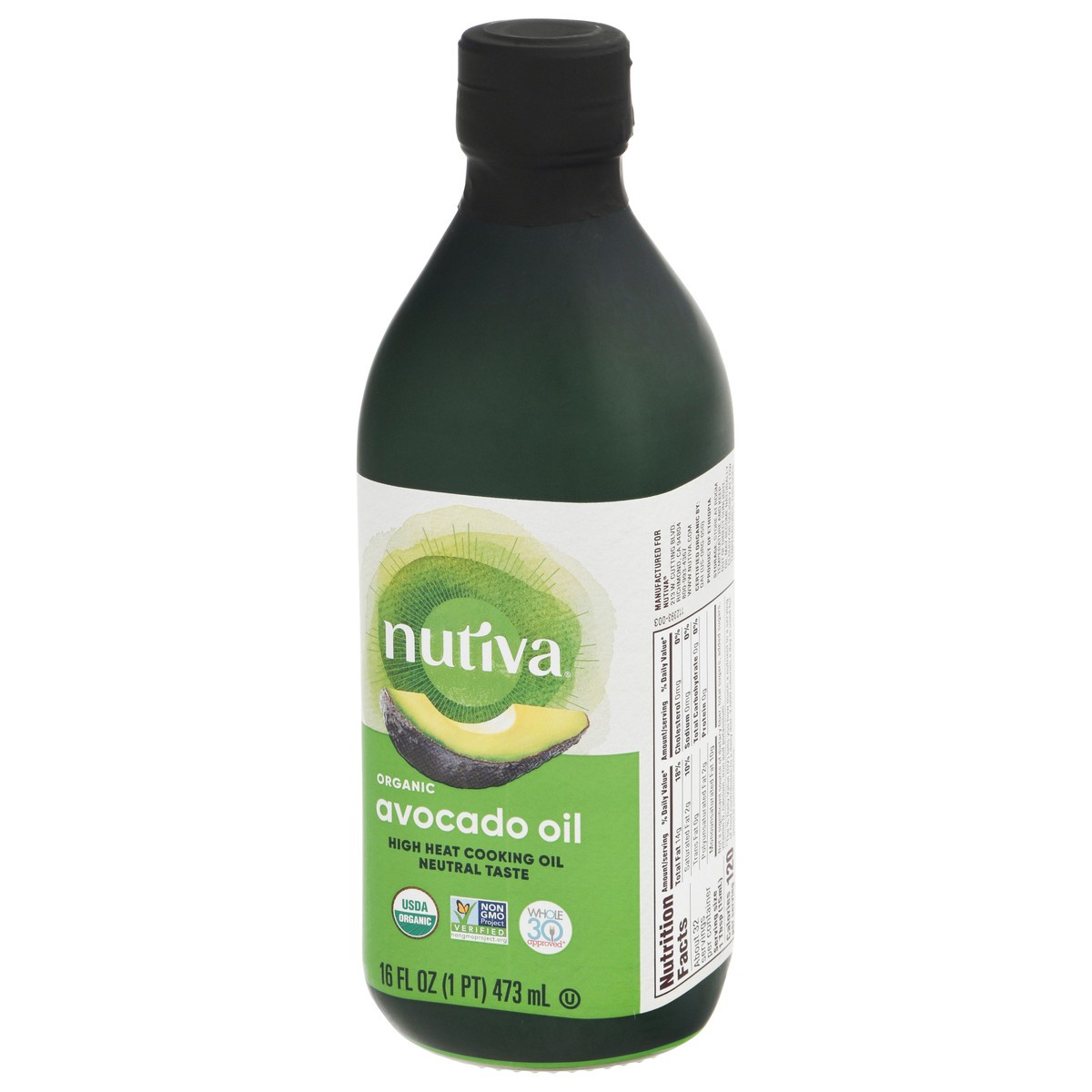 slide 10 of 12, Nutiva Organic Avocado Oil, 16 fl oz