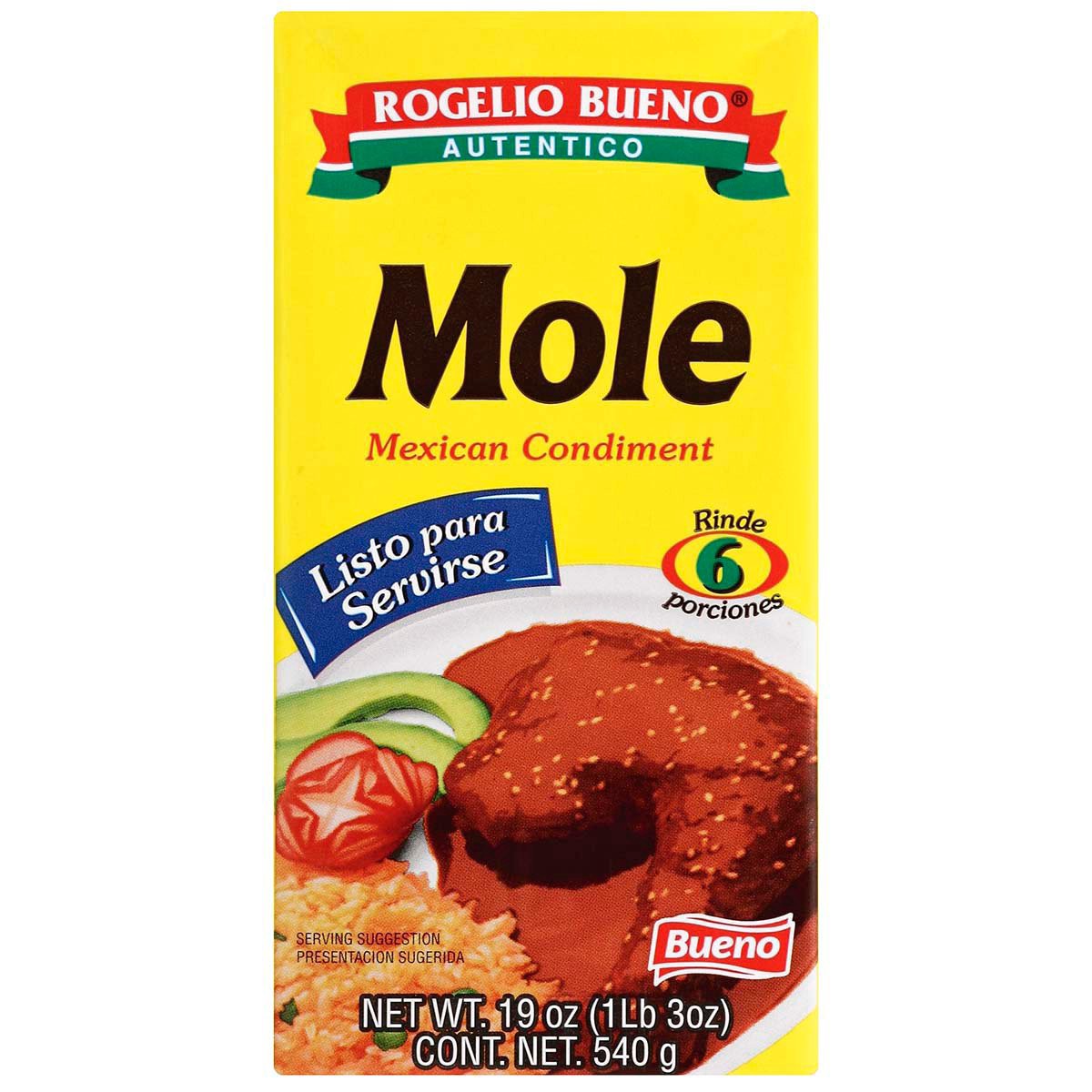 slide 1 of 1, Rogelio Bueno Authentic Mole - 19 oz, 19 oz