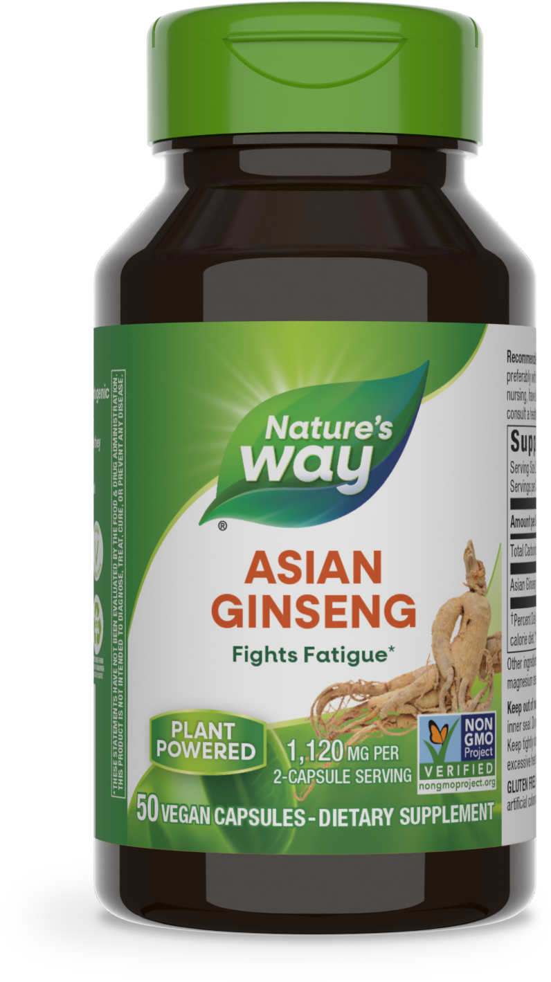 slide 1 of 4, Nature's Way Asian Ginseng, 50 ct