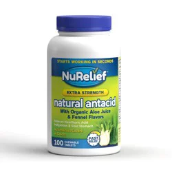 Nurelief Extra Strength Natural Antacid