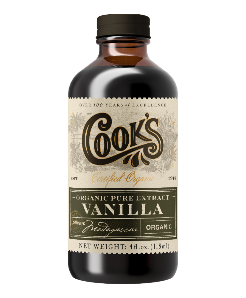 slide 1 of 1, Cook's Org Pure Bourbon Vanilla, 4 oz