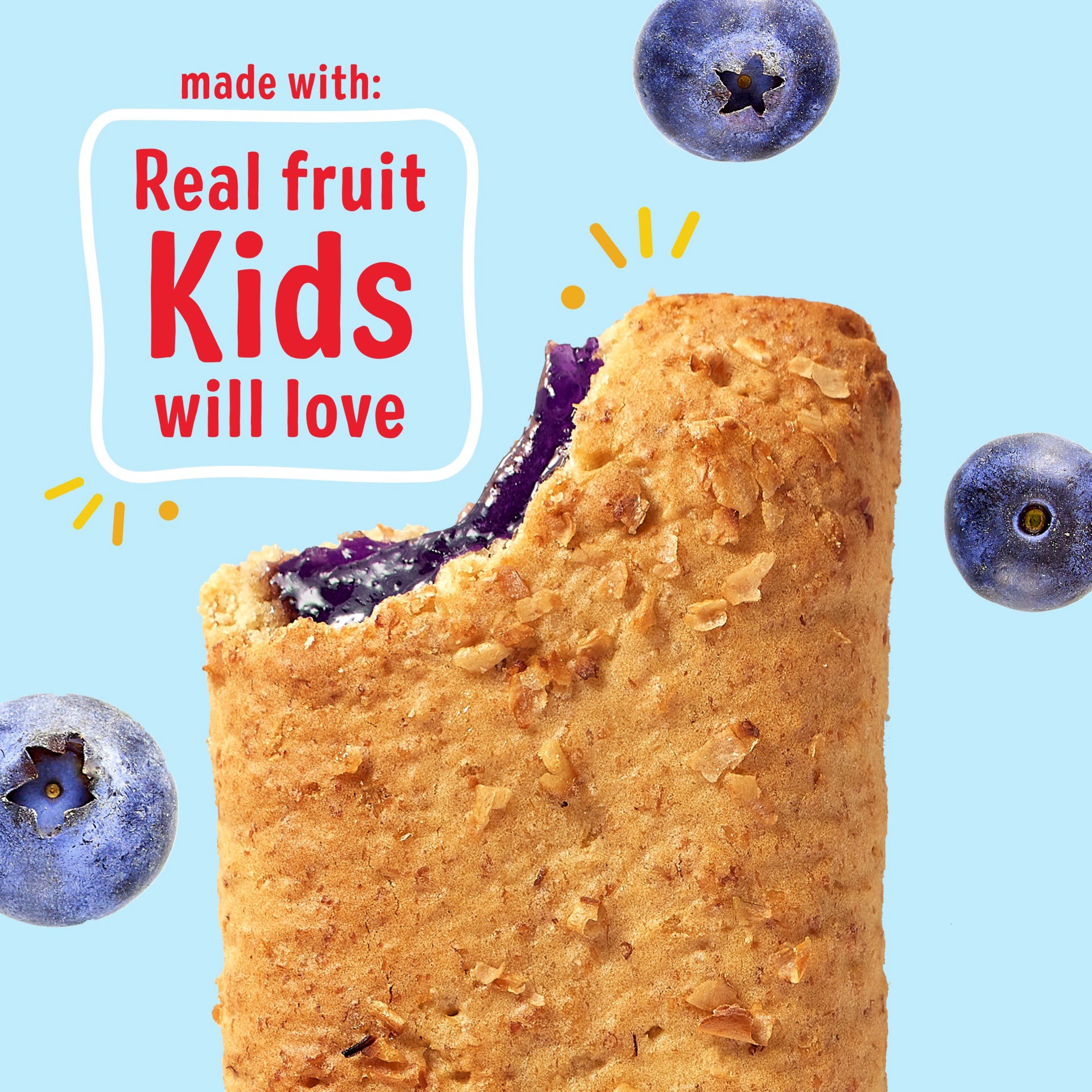 slide 3 of 7, Nutrigrain Kellogg's Nutrigrain Blueberry Cereal Bars, 8 ct