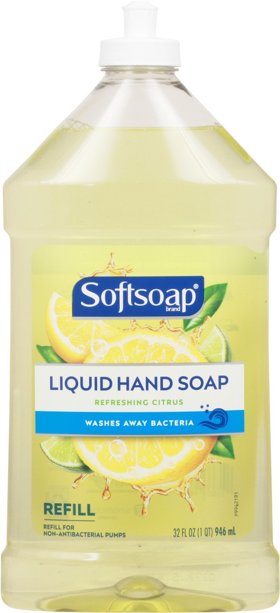 slide 1 of 9, Softsoap Refill Refreshing Citrus Liquid Hand Soap 32 fl oz, 32 oz