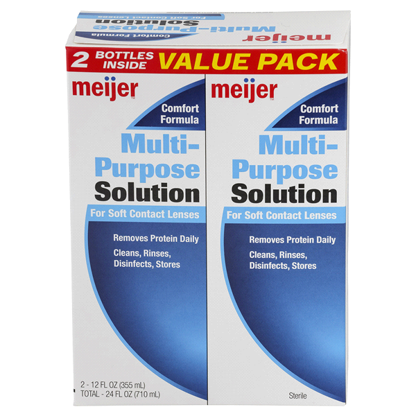 slide 1 of 1, Meijer Multipurpose Solution, 12 oz