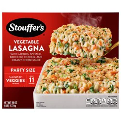 Stouffer''s Stouffer’s Vegetable Lasagna, Party Size Lasagna, Easy Frozen Dinners