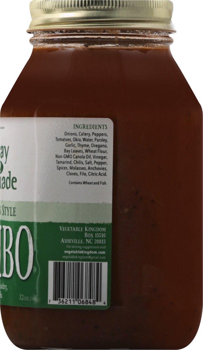 slide 5 of 9, Vegetable Kingdom New Orleans Style Gumbo - 32 oz, 1 ct