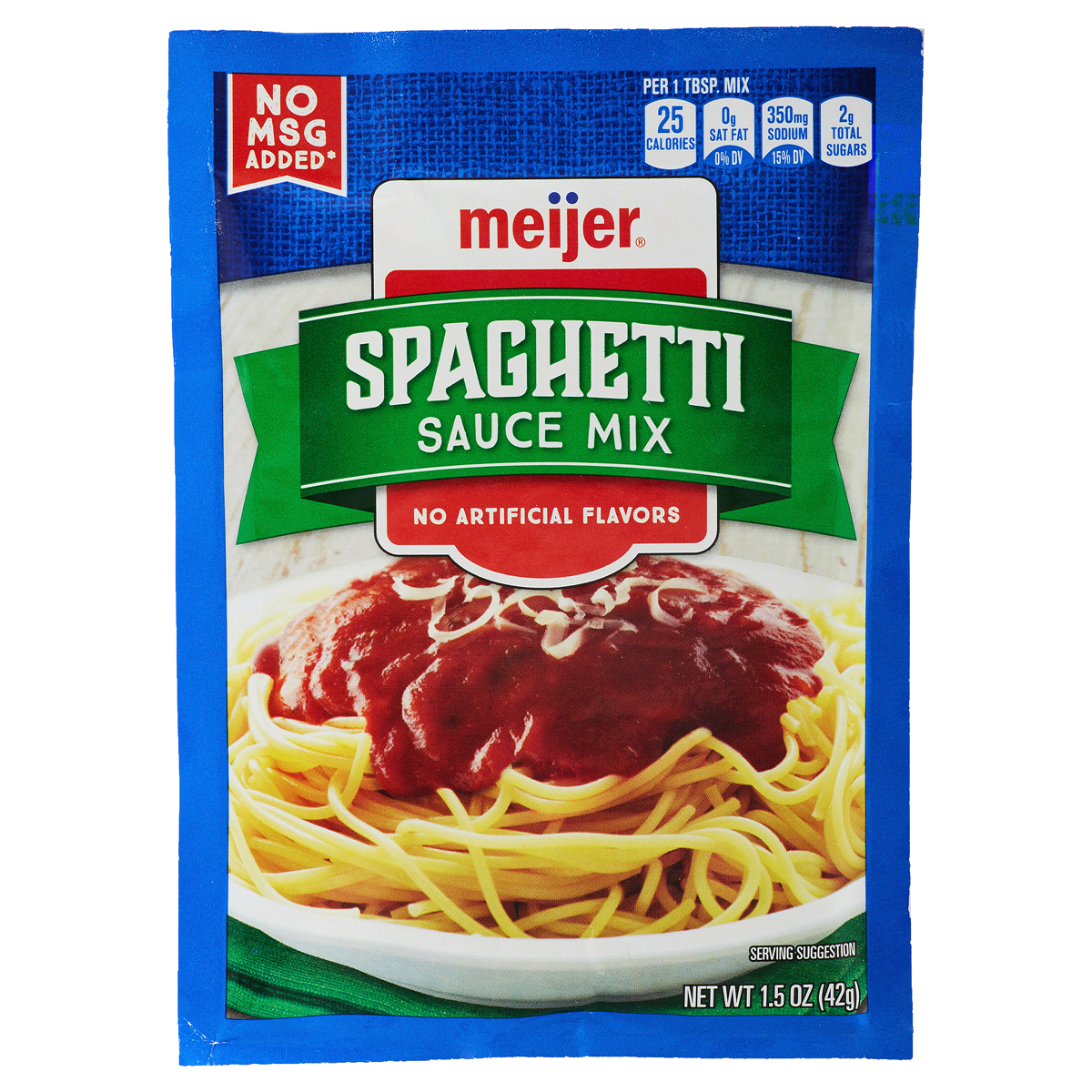 Meijer Italian Spaghetti Sauce Mix, 1.5 oz