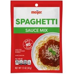 Meijer Italian Spaghetti Sauce Mix, 1.5 Oz
