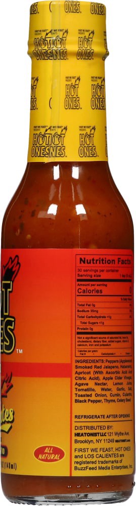 slide 4 of 4, Hot Ones Medium Los Calientes Rojo Hot Sauce 5 fl oz, 5 fl oz
