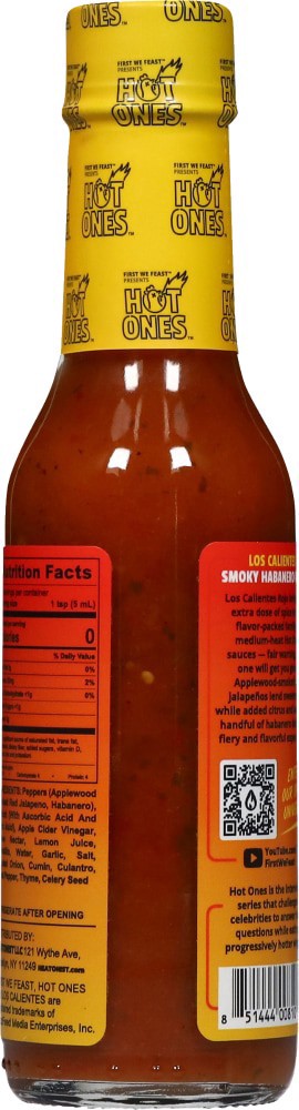 slide 3 of 4, Hot Ones Medium Los Calientes Rojo Hot Sauce 5 fl oz, 5 fl oz