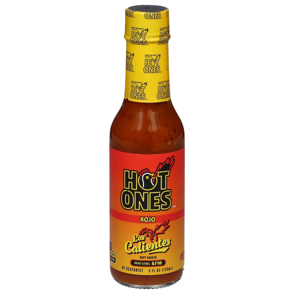 slide 1 of 4, Hot Ones Medium Los Calientes Rojo Hot Sauce 5 fl oz, 5 fl oz