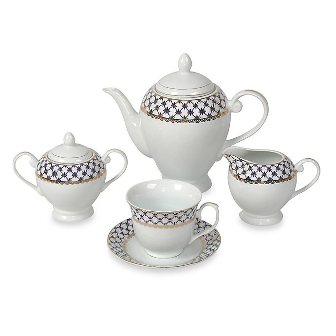 slide 4 of 5, Lorren Home Trends Tula Dinnerware Set, 57 ct