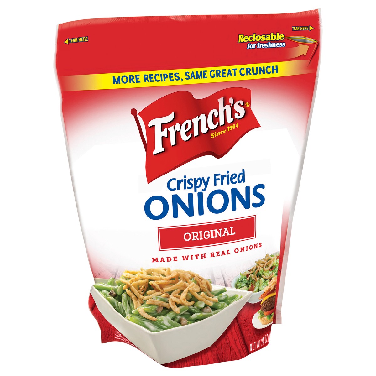 slide 9 of 9, French's Fried Onions, 24 oz