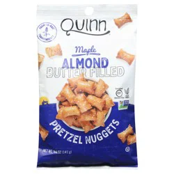 Quinn Maple Almond Butter Filled Pretzel Nuggets 5 oz