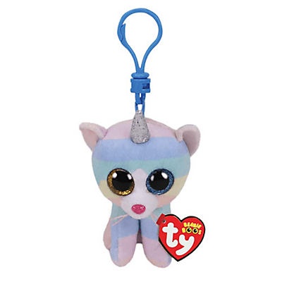 slide 1 of 1, TY Heather- The Cat Beanie Boos Clip, 5 in