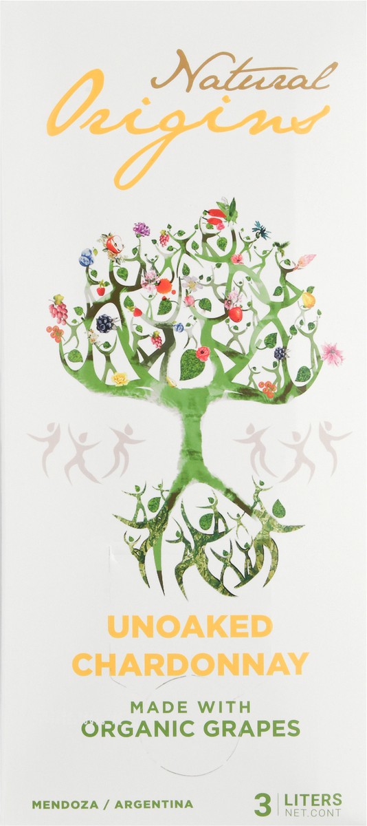 slide 11 of 12, Natural Origins Mendoza/Argentina Unoaked Chardonnay 4 ea, 4 ct