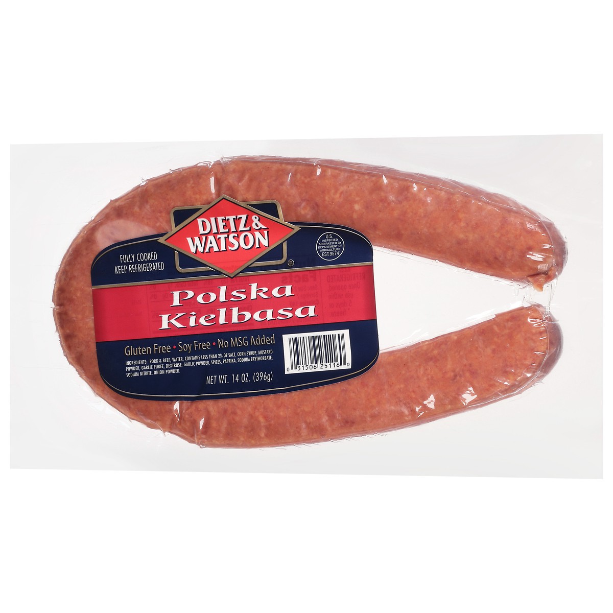 slide 6 of 9, Dietz & Watson Polska Kielbasa 14 oz, 14 oz