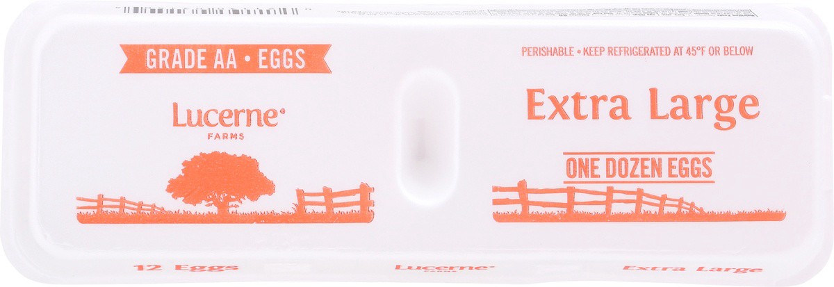 slide 8 of 9, Lucerne Dairy Farms Extra Large Eggs 12 ea Carton, 12 ct