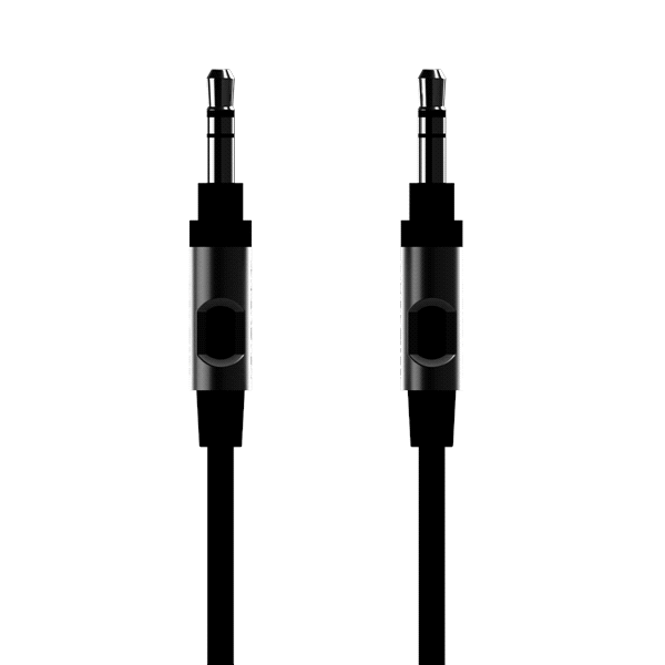 slide 1 of 1, Monster Mobile Mini 4ft Audio Cable in Black, 4 ft