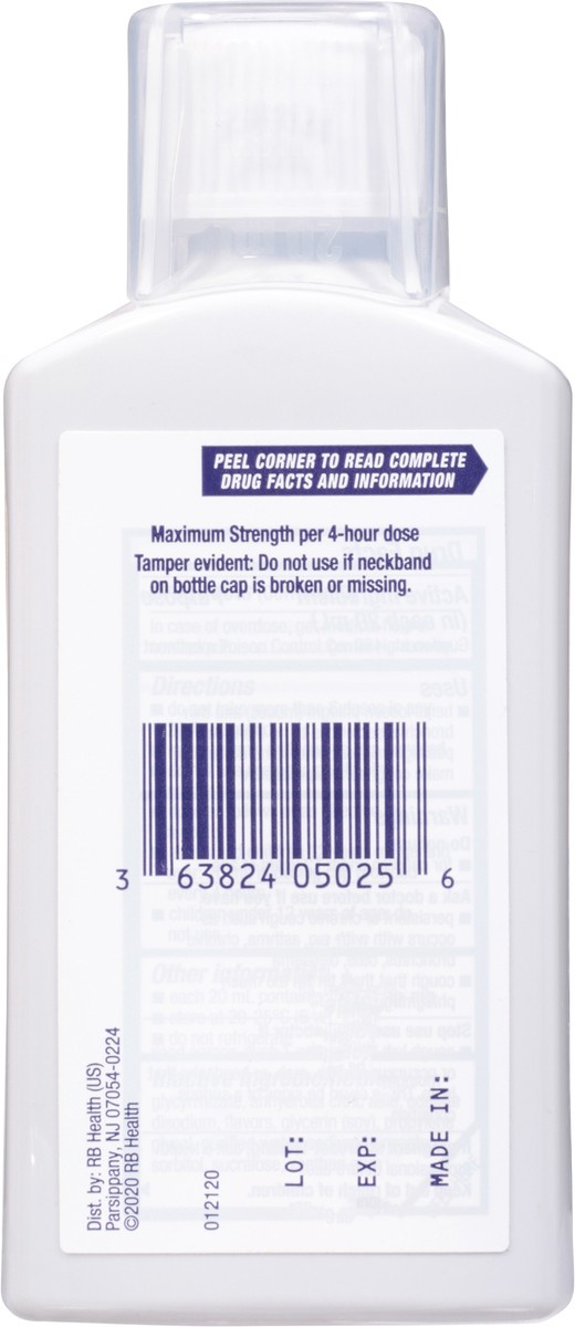 slide 7 of 9, Mucinex Fast-Max Maximum Strength Honey & Berry Flavor Chest Congestion 6 fl oz, 6 fl oz