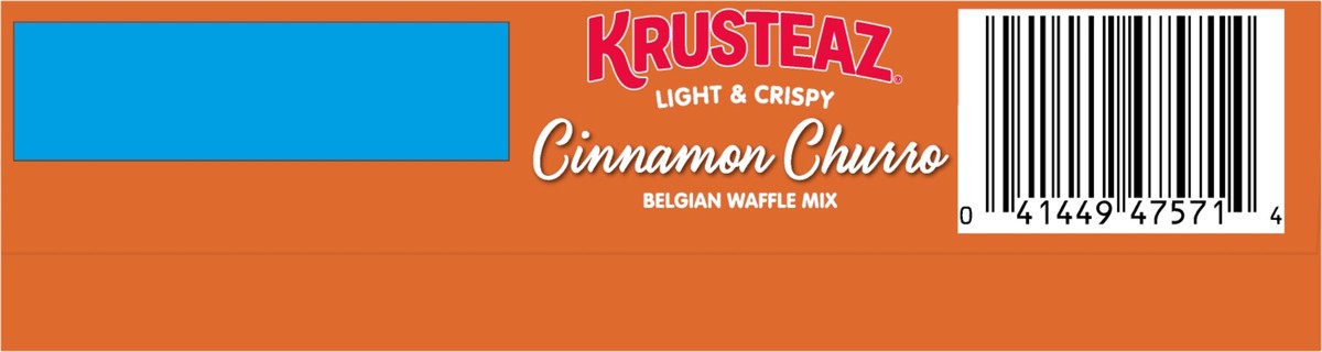 slide 6 of 9, Krusteaz Cinnamon Churro Belgian Waffle Mix, 21 oz