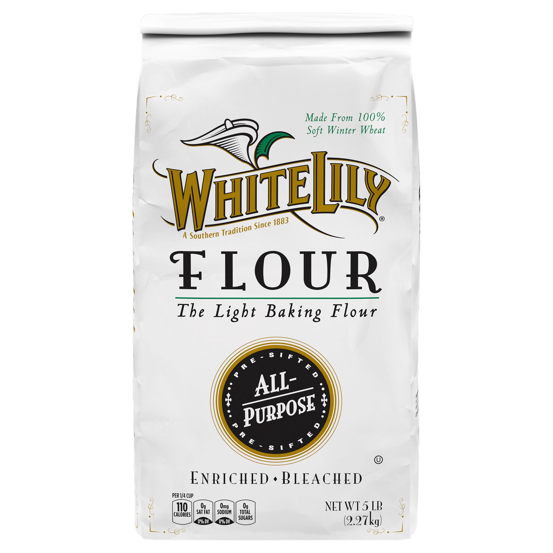 slide 1 of 13, White Lily All Purpose Flour- 5 lb, 5 lb