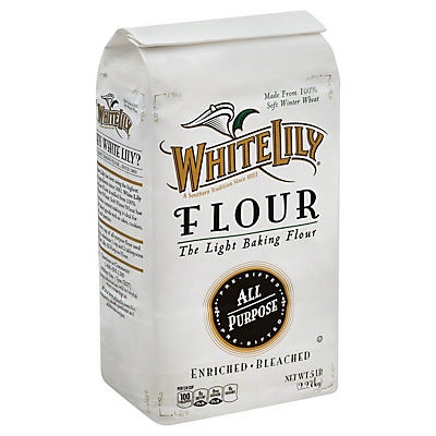 slide 1 of 4, White Lily All Purpose Pre-Sifted Enriched Bleached Flour, 5 lb