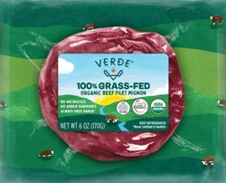 Verde Organic Filet Mignon Beef 6 oz