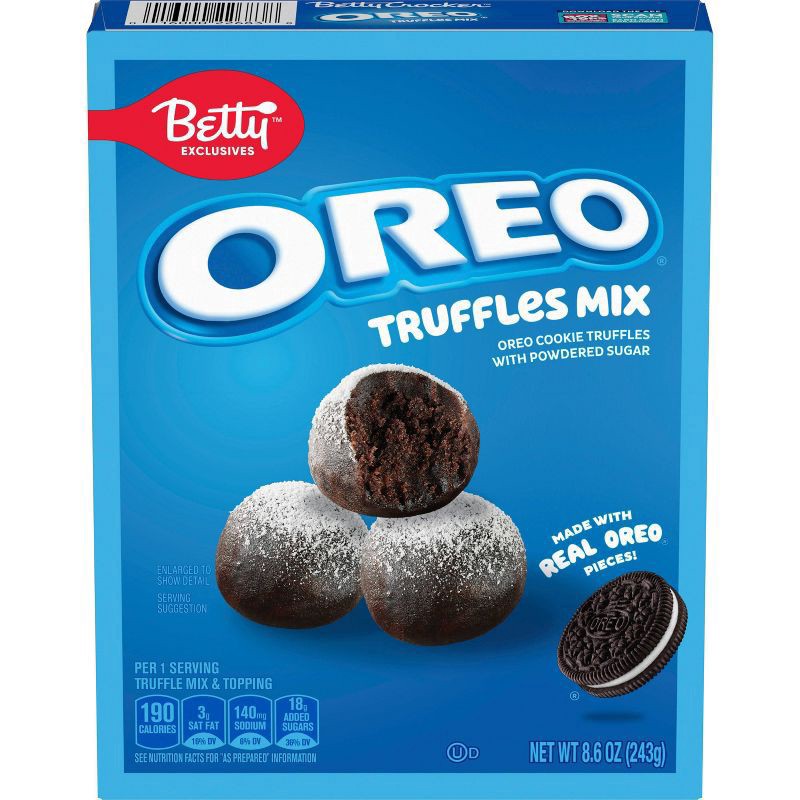 slide 4 of 5, Betty Crocker Oreo Truffle Mix - 8.6oz, 12 ct; 3.3 oz