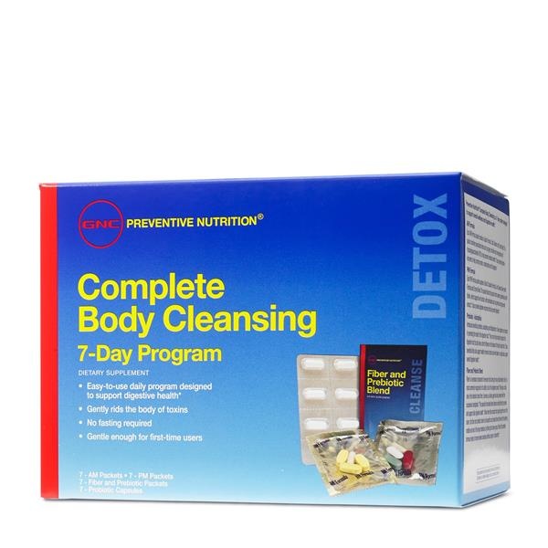 slide 1 of 1, Gnc 7 Day Complete Body Cleanse, 7 ct