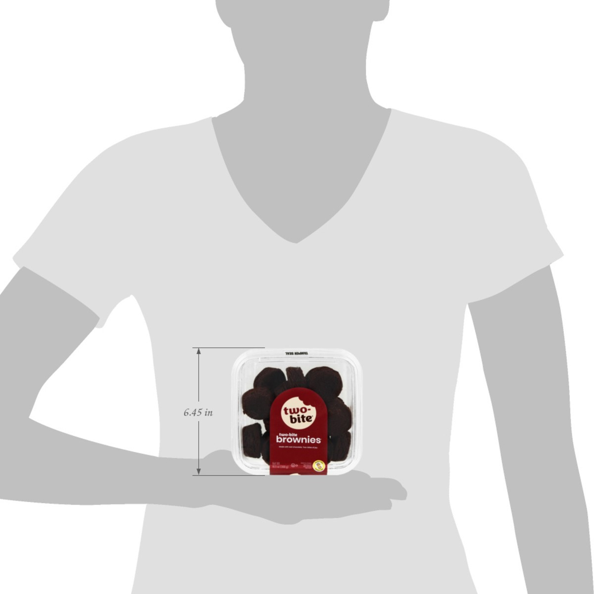 slide 2 of 14, two-bite Brownies 10.5 oz, 10.5 oz